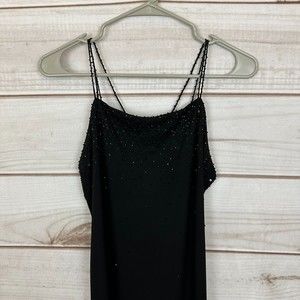 Black Formal Dress Sequin Cache, Size 2